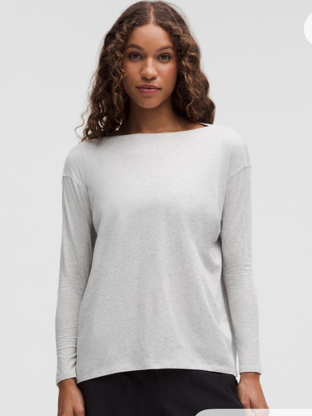 Burnt Orange Lululemon Back in Action Long Sleeve Tee